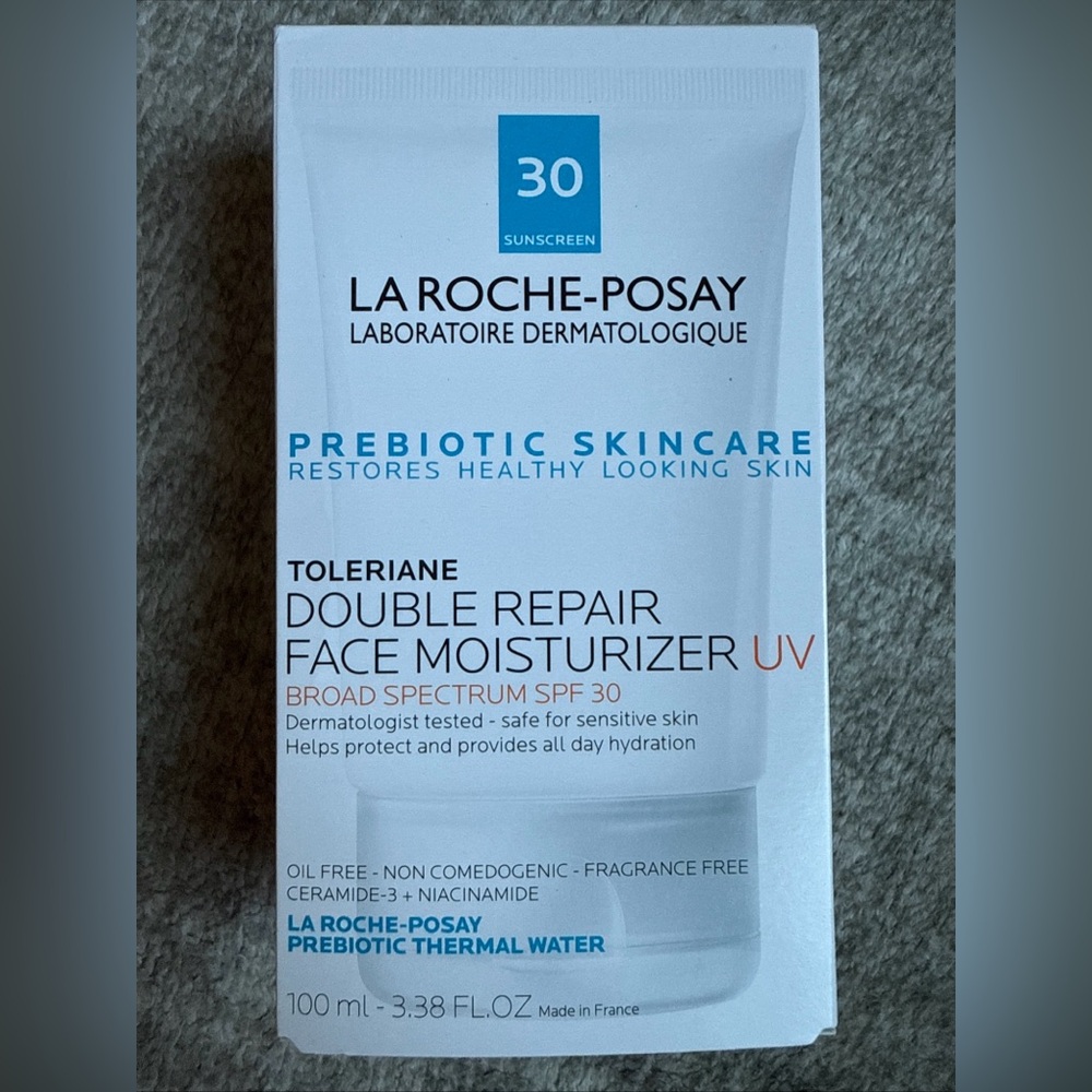 La Roche-Posay Toleraine SPF30 Double Repair Face Moisturizer 3.38 oz Exp 11/26